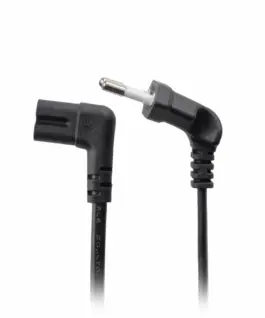 Alternative view of Lanberg Power cord EURO (radio) CEE 7/16- IEC 320 C7 3m angled VDE черен