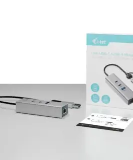 Alternative view of i-tec Metal HUB USB-C/USB-A 3 2x USB-C/1x USB-A / 2.5GLAN