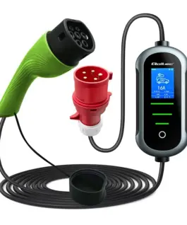 Qoltec Electric зарядно за кола 7kW 230V CEE 32A WiFi LCD 5