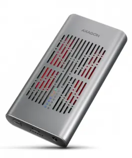 AXAGON EEM2-20GB USB-C enclosu re Gen2 2xNVMe M.2 SSD