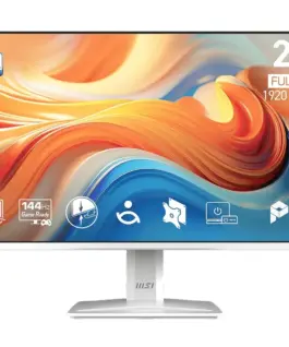 MSI Monitor PRO MP243W E14 23.8 inch LED/FHD/FLAT/144Hz/бял