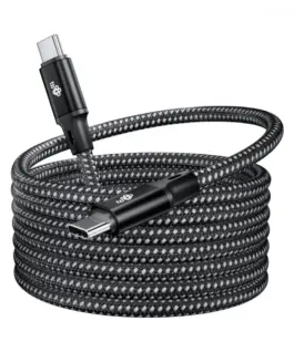 TB Magnetic кабел USB C - USB C 1 m черен