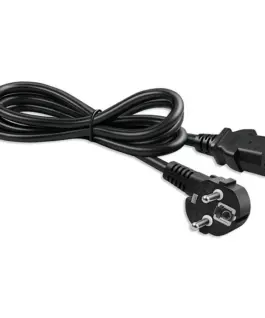 Qoltec Power кабел SCHUKO CEE angled plug IEC C13 2m