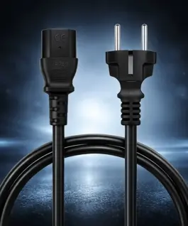 Qoltec Power кабел SCHUKO CEE IEC C13 3×0.75mm2 1.5m