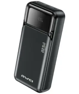 AWEI външна батерия PA-92 225W PD 20000mAh 2xUSB-C