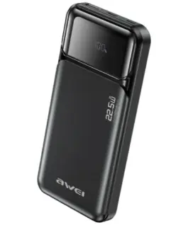 AWEI външна батерия PA-90 225W PD 10000mAh 2xUSB-C