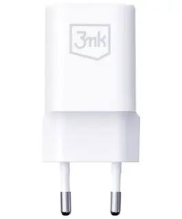 3MK зарядно GaN 33W QC4+ PPS AFC FCP SCP бял