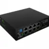 Lanberg Switch Light ILFE-8P-1GE-1S-120 Light Industrial POE 4XBT 4XAT SFP+ ETH DIN FAST Ethernet