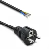 Qoltec SCHUKO CEE power кабел Cu stripped and soldere
