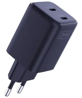 3MK зарядно GaN 45W QC4+ PPS 2C черен