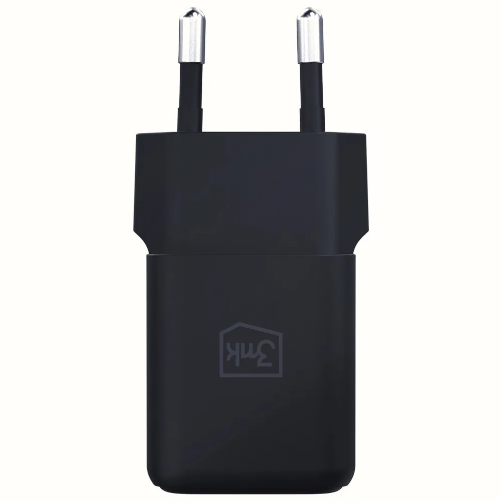 3MK зарядно GaN 20W QC4+ 1xUSB-A 1xUSB-C черен - Image 4