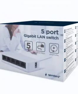Gembird Switch 5-port 10/100/1000 Mbps