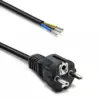 Qoltec SCHUKO CEE power кабел Cu stripped and soldere