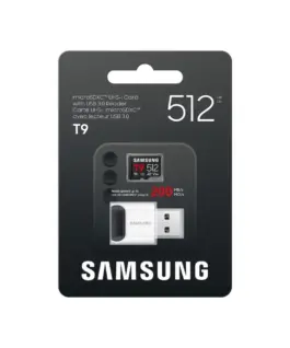 Samsung памет card MB-MH512TB/WW T9 microSD+czytnik 512G