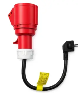 Qoltec Power адаптер CEE 32A 5P 400V socket to SCHUKO