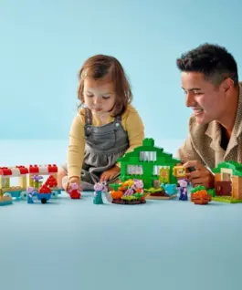 LEGO Bricks Peppa Pig 10461 Grandpa Pigs Garden and зеленhouse