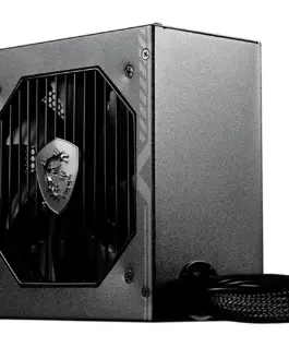 Alternative view of Захранване за компютър MSI MAG A650BN, 650W, 80 Plus Bronze, 120mm Low Noise Fan, Protections: OCP/OVP/OPP/OTP/SCP, Dimensions: 150mmx140mmx86mm, 5Y Warranty