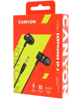 Слушалки CANYON Stereo earphones with microphone