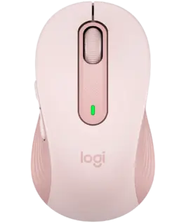 Безжична мишка LOGITECH M650L Signature Bluetooth Mouse - ROSE