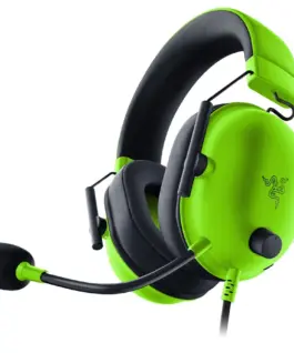 Геймърски слушалки Razer BlackShark V2 X - Green 12 Hz – 28 KHz Frequency Response 32 Ω (1 kHz) Impedance Razer TriForce