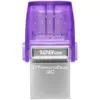 USB памет Kingston 128GB DataTraveler microDuo 3C 200MB/s dual USB-A + USB-C
