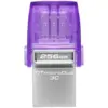 USB памет Kingston 256GB DataTraveler microDuo 3C 200MB/s dual USB-A + USB-C