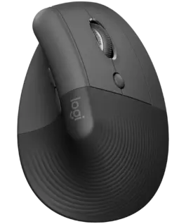 Безжична мишка LOGITECH Lift Bluetooth Vertical Ergonomic Mouse - GRAPHITE/BLACK - B2B