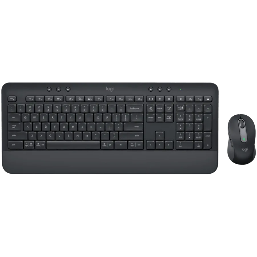 Клавиатура LOGITECH Signature MK650 Combo for Business - GRAPHITE - US INTL - BT - INTNL -
