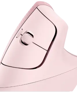 Безжична мишка LOGITECH Lift Bluetooth Vertical Ergonomic Mouse – ROSE/DARK