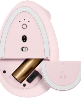 Безжична мишка LOGITECH Lift Bluetooth Vertical Ergonomic Mouse – ROSE/DARK
