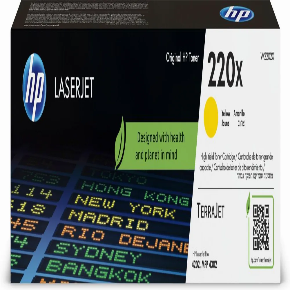 КАСЕТА ЗА HP Color Laserjet PRO 4202/MFP 4302 - Yellow - /220X/ - PN W2202X
