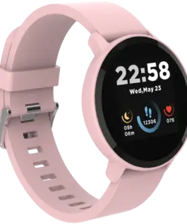 Alternative view of Смарт часовник CANYON Lollypop SW-63, Smart watch, 1.3inches IPS full touch screen, Round watch, IP68 waterproof, multi-sport mode, BT5.0, compatibility with iOS and android, Pink, Host: 25.2*42.5*10.7mm, Strap: 20*250mm, 45g
