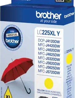 ГЛАВА ЗА BROTHER MFC J4420DW/J4620DW/J5320DW/J5620DW/J5720DW - Yellow - HIGH CAPACITY - PN LC225XLY