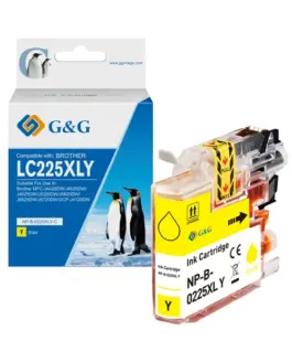 ГЛАВА ЗА BROTHER MFC J4420DW/J4620DW/J4625DW/J5320DW/J5620DW/J5625DW/J5720DW/DCP J4120DW - Yellow - LC225XLY (LC-225XLY)