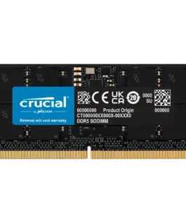 Памет за лаптоп Crucial 16GB DDR5-5600 SODIMM CL46 (16Gbit)