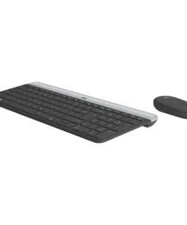 Alternative view of Клавиатура LOGITECH MK470 Slim Wireless Combo - GRAPHITE - US INTL