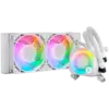 Охладител за процесор Охладител EK-Nucleus AIO CR240 Lux D-RGB - White 2x EK-FPT FAN 120 D-RGB PWM fans Rotatable ARGB P