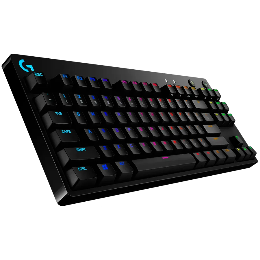 Геймърска клавиатура LOGITECH G PRO X TKL LIGHTSPEED Mechanical Gaming Keyboard - BLACK - US INTL - TACTILE - Image 3