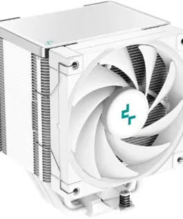 Охладител за процесор Охладител DeepCool AK500 WH CPU Air Cooler 1x120mm FK120 PWM Fan TDP 240W 5 Heatpipes White LGA206