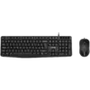 Клавиатура CANYON USB standard KB water resistant BG layout bundle with optical 3D wired mice 1000DPI
