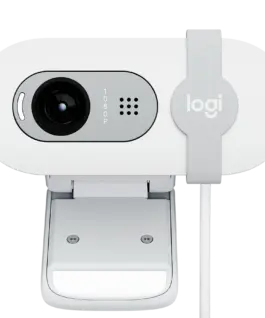 Уеб камера LOGITECH Brio 100 Full HD Webcam - OFF-WHITE - USB
