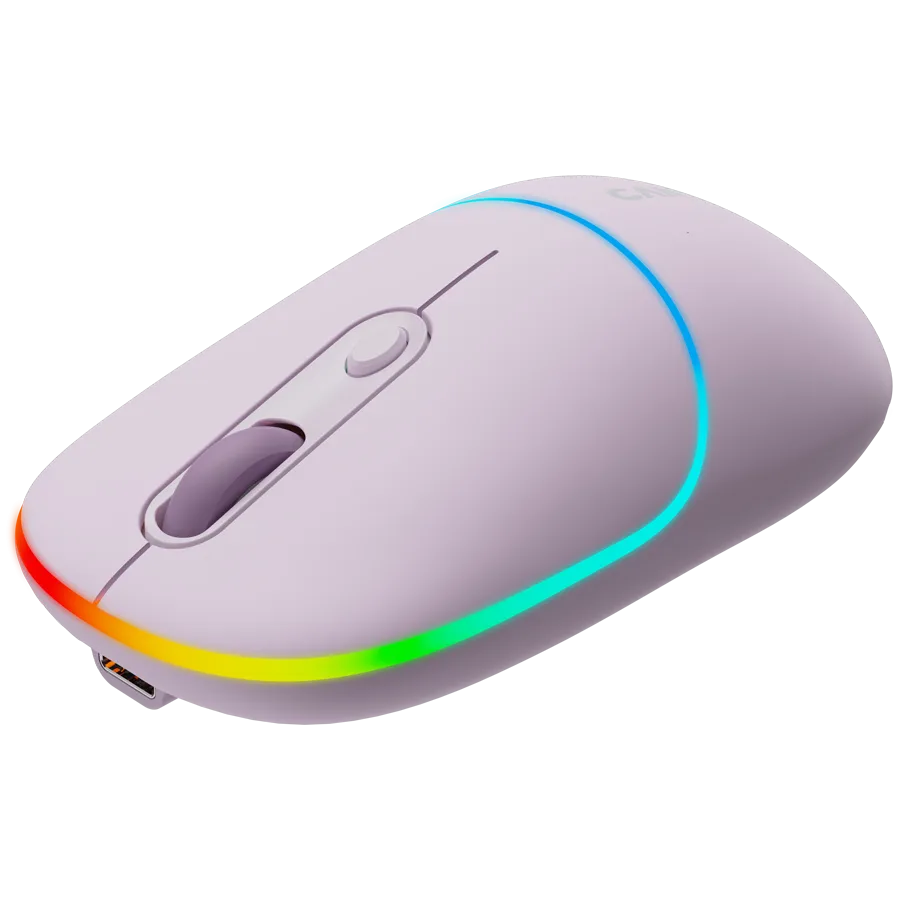 Безжична мишка CANYON mouse MW-22 2in1 BT/ Wireless Pearl Rose - Image 3