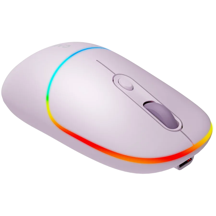 Безжична мишка CANYON mouse MW-22 2in1 BT/ Wireless Pearl Rose - Image 5