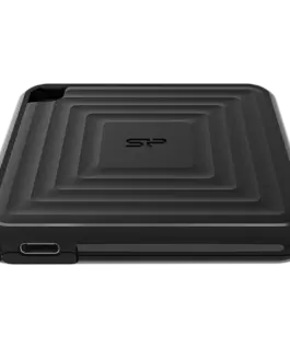 Alternative view of Външен SSD диск Silicon Power PC60 256GB Portable SSD SATAIII USB 3.2 Gen2 (Type-C) Portable SSD, R/W: up to 540MB/s; 500MB/s, Black