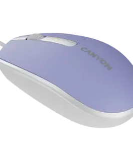 Мишка за компютър CANYON mouse M-10 Wired Lavender