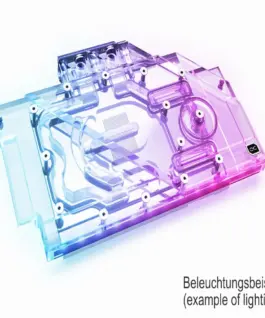 Alternative view of Воден блок за видео карта Alphacool Eisblock Aurora Acryl GPX-N RTX 3090/3080 TUF with Backplate