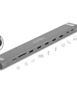 Докинг станция Delock Type-C