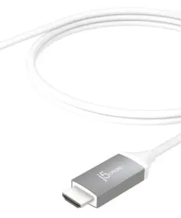 Alternative view of Кабел j5create JCC153G, USB-C мъжко - HDMI мъжко, 1.8 m, Бял