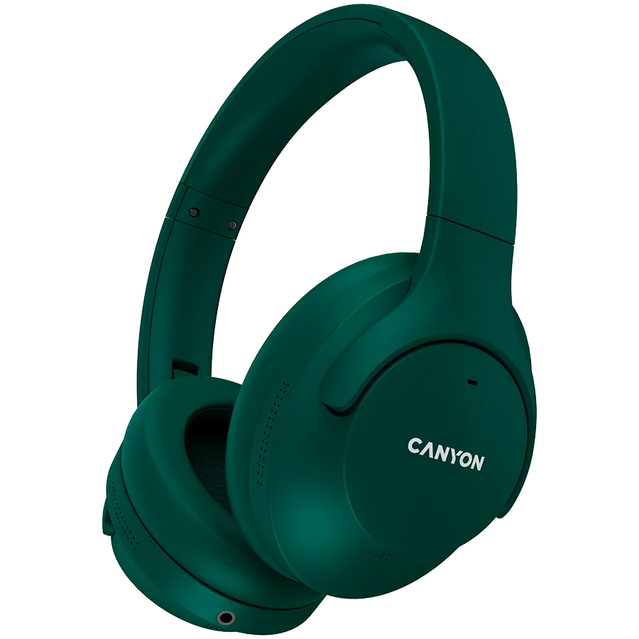 Bluetooth слушалки CANYON headset OnRiff 10 ANC Green