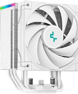 Охладител за процесор Охладител DeepCool AK500 Digital WH CPU Air Cooler 1x120mm FK120 PWM FDB Fan ARGB Digital Display